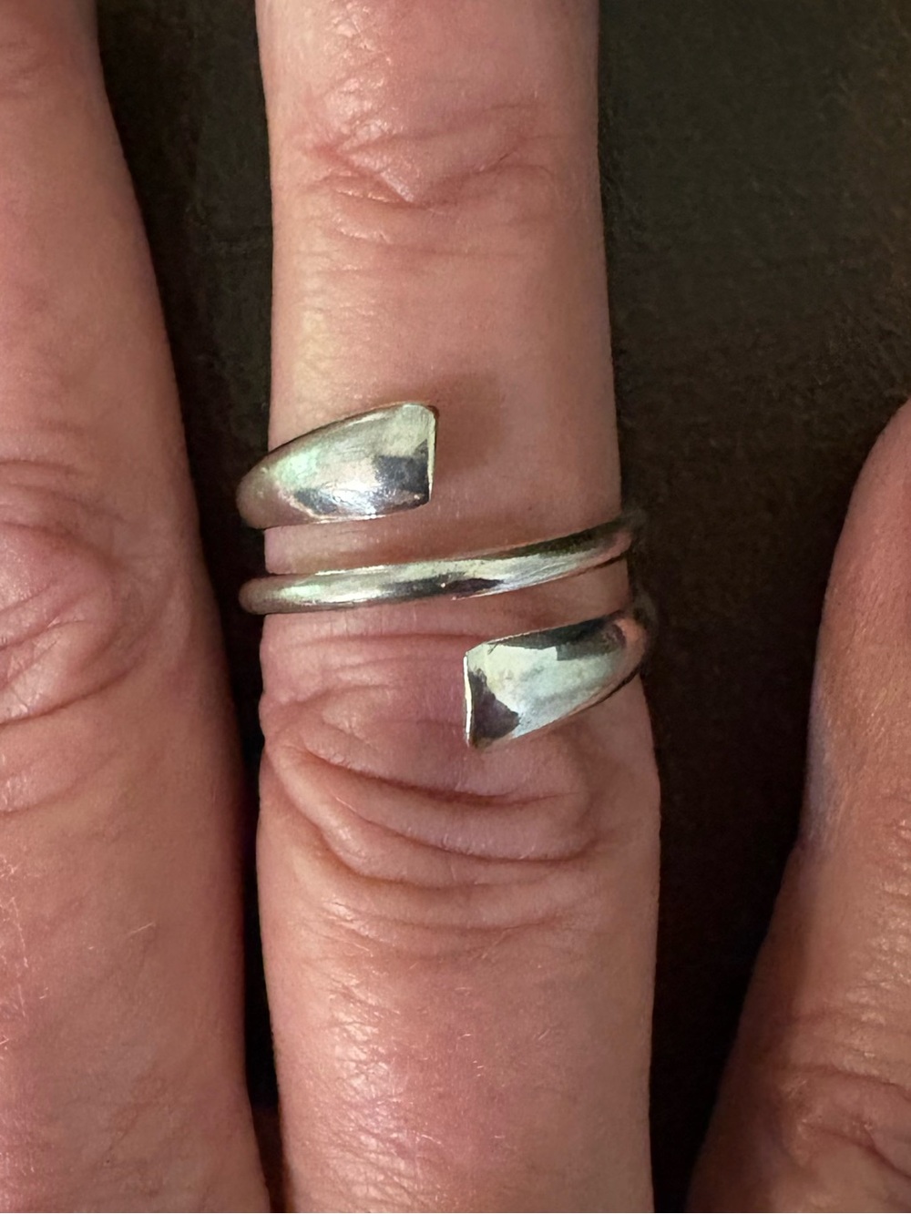 Sterling Silver Open Wrap Women’s Ring
